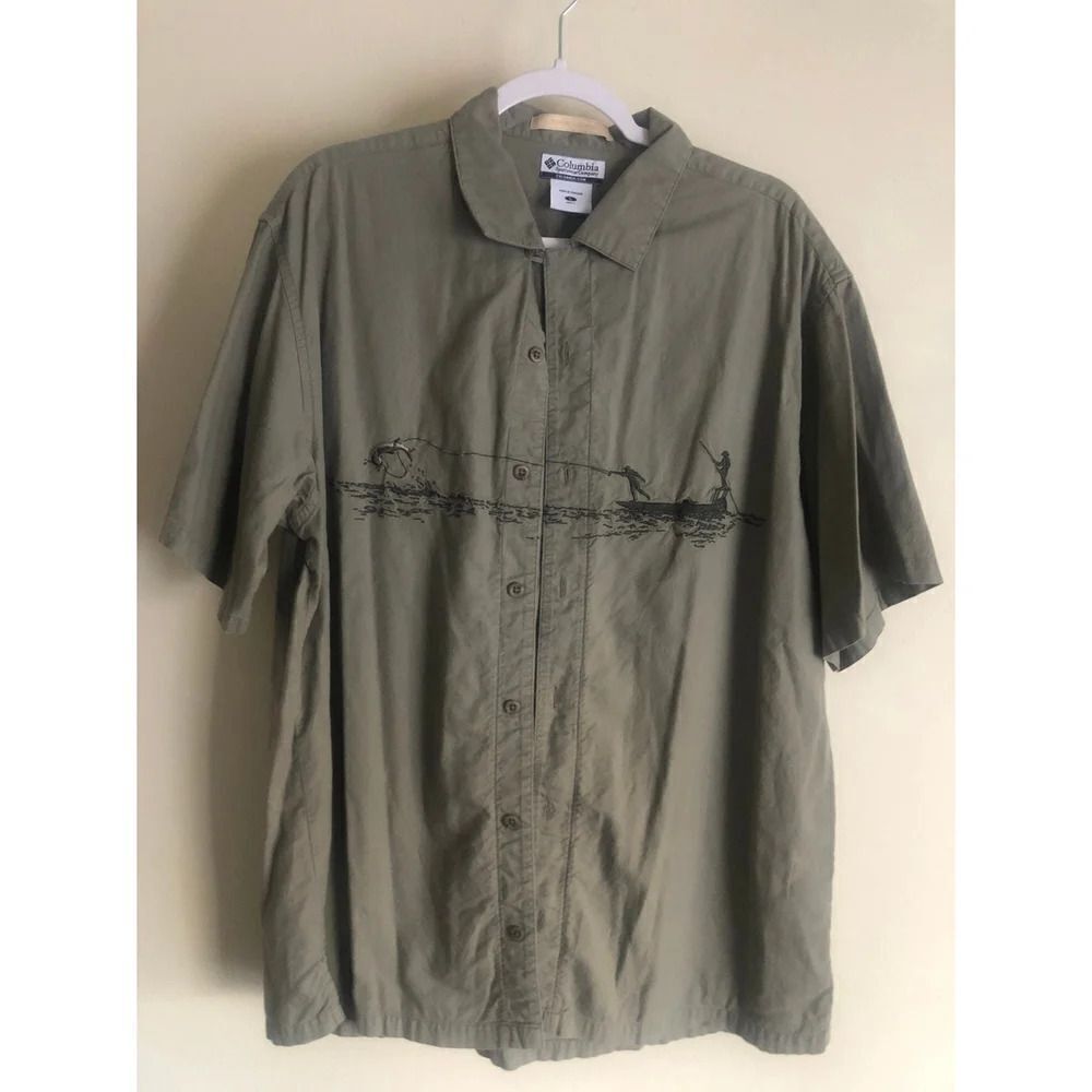 Men’s Columbia River Lodge Button Up shirt